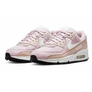 Nike Air Max 90 (Mens Size 9.5) Shoes DH8010 600 Pink Oxford Bearly Rose Black